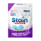 Stain İt Zero Hepsi Bir Arada Bulaşık Makinesi Tableti - 30 Yıkama