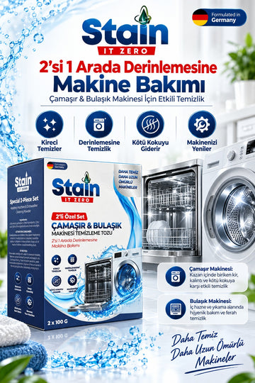 2'si 1 arada çamaşır ve bulaşık makinesi bakımı
