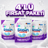 Stain It Zero Hepsi Bir Arada Bulaşık Makinesi Tableti - 120 Yıkama (4Lü Fırsat Paketi)